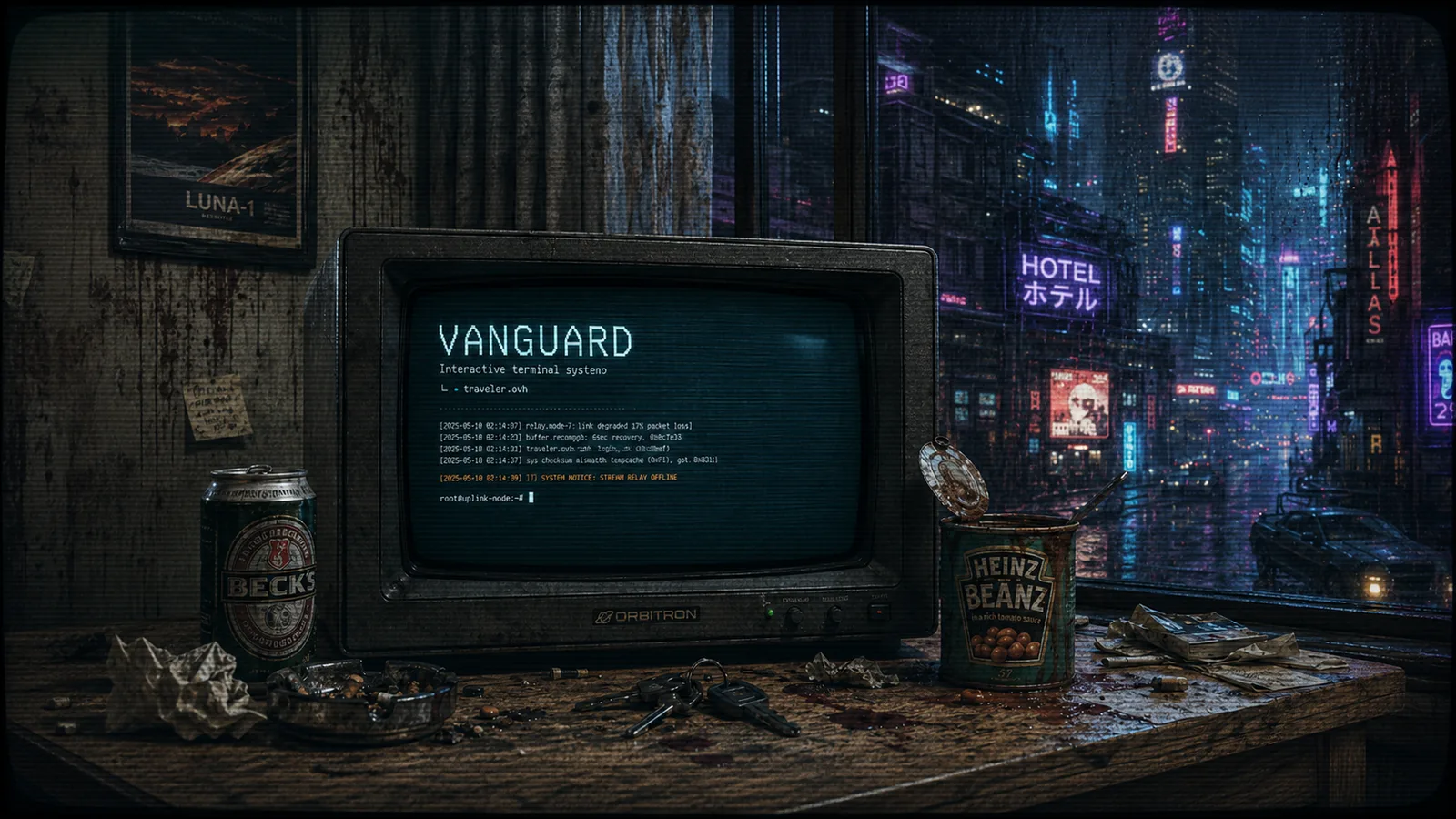 Okładka wpisu: Jak powstał Vanguard — terminalowa gra ARG w przeglądarce